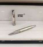 Copy Mont Blanc Pens Meisterstuck Silver Vertical Rollerball - Mini Size